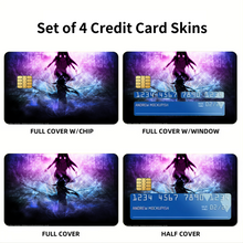Load image into Gallery viewer, Soul Eater Credit Card Skins (4-in-1 Pack)