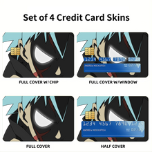 Load image into Gallery viewer, Soul Eater Credit Card Skins (4-in-1 Pack)
