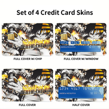 Load image into Gallery viewer, Soul Eater Credit Card Skins (4-in-1 Pack)