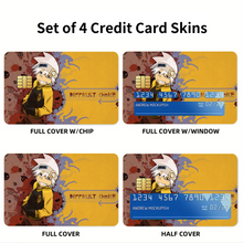 Load image into Gallery viewer, Soul Eater Credit Card Skins (4-in-1 Pack)