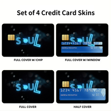 Load image into Gallery viewer, Soul Eater Credit Card Skins (4-in-1 Pack)