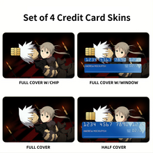 Load image into Gallery viewer, Soul Eater Credit Card Skins (4-in-1 Pack)