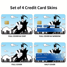 Load image into Gallery viewer, Soul Eater Credit Card Skins (4-in-1 Pack)
