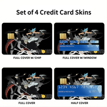 Load image into Gallery viewer, Soul Eater Credit Card Skins (4-in-1 Pack)