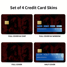 Load image into Gallery viewer, Soul Eater Credit Card Skins (4-in-1 Pack)