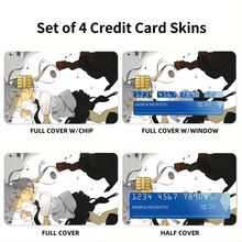 Load image into Gallery viewer, Soul Eater Credit Card Skins (4-in-1 Pack)