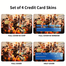 Load image into Gallery viewer, Soul Eater Credit Card Skins (4-in-1 Pack)