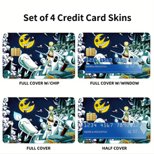 Load image into Gallery viewer, Soul Eater Credit Card Skins (4-in-1 Pack)