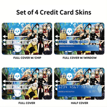 Load image into Gallery viewer, Soul Eater Credit Card Skins (4-in-1 Pack)