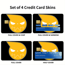 Load image into Gallery viewer, Soul Eater Credit Card Skins (4-in-1 Pack)