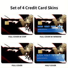 Load image into Gallery viewer, Soul Eater Credit Card Skins (4-in-1 Pack)