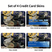 Load image into Gallery viewer, Soul Eater Credit Card Skins (4-in-1 Pack)