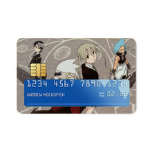 Load image into Gallery viewer, Soul Eater Credit Card Skins (4-in-1 Pack)