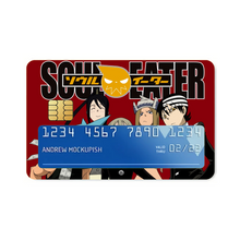 Load image into Gallery viewer, Soul Eater Credit Card Skins (4-in-1 Pack)