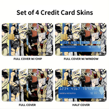 Load image into Gallery viewer, Soul Eater Death The Kid, Maka Albarn Credit Card Skins (4-in-1 Pack)