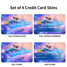 Load image into Gallery viewer, Spirited Away Credit Card Skins (4-in-1 Pack)