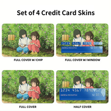 Load image into Gallery viewer, Spirited Away Credit Card Skins (4-in-1 Pack)