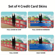 Load image into Gallery viewer, Spirited Away Credit Card Skins (4-in-1 Pack)