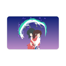 Load image into Gallery viewer, Spirited Away Minimalist Credit Card Skins (4-in-1 Pack)