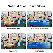Load image into Gallery viewer, Spy x Family Anya Forger, Loid Forger, Yor Forger Credit Card Skins (4-in-1 Pack)
