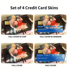 Load image into Gallery viewer, Spy X Family Credit Card Skins (4-in-1 Pack)