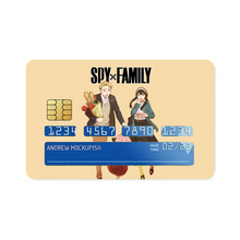 Load image into Gallery viewer, Spy X Family Credit Card Skins (4-in-1 Pack)