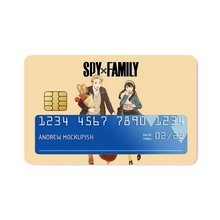 Load image into Gallery viewer, Spy X Family Credit Card Skins (4-in-1 Pack)