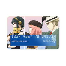 Load image into Gallery viewer, Spy x Family Credit Card Skins (4-in-1 Pack)