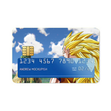 Load image into Gallery viewer, SS3 Goku Credit Card Skins (4-in-1 Pack)