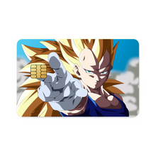 Load image into Gallery viewer, SS3 Vegeta Credit Card Skins (4-in-1 Pack)