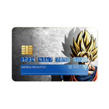 Load image into Gallery viewer, SSJ Goku Credit Card Skins (4-in-1 Pack)