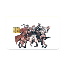 Load image into Gallery viewer, Stardust Crusaders Credit Card Skins (4-in-1 Pack)