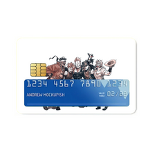 Load image into Gallery viewer, Stardust Crusaders Credit Card Skins (4-in-1 Pack)