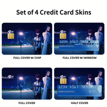 Load image into Gallery viewer, Steins;Gate Credit Card Skins (4-in-1 Pack)