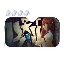 Load image into Gallery viewer, Steins;Gate Kurisu Makise Car Sunshade
