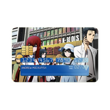 Load image into Gallery viewer, Steins;Gate Kurisu Makise, Mayuri Shiina Credit Card Skins (4-in-1 Pack)