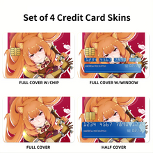 Load image into Gallery viewer, Super Girl Credit Card Skins (4-in-1 Pack)