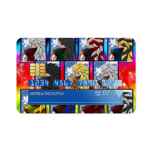 Load image into Gallery viewer, Super Saiyan 3 Styles Credit Card Skins (4-in-1 Pack)