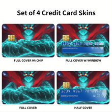 Load image into Gallery viewer, Super Tengen Toppa Gurren Lagann Credit Card Skins (4-in-1 Pack)