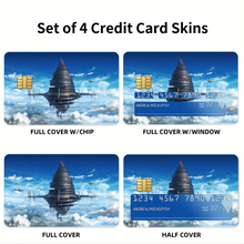 Load image into Gallery viewer, Sword Art Online Aincrad Credit Card Skins (4-in-1 Pack)