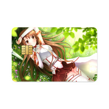 Load image into Gallery viewer, Sword Art Online Asuna Yuuki Credit Card Skins (4-in-1 Pack)