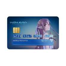 Load image into Gallery viewer, Sword Art Online Asuna Yuuki Credit Card Skins (4-in-1 Pack)