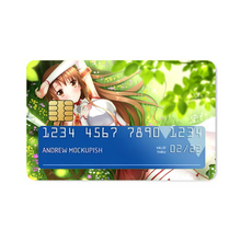 Load image into Gallery viewer, Sword Art Online Asuna Yuuki Credit Card Skins (4-in-1 Pack)