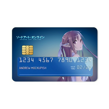 Load image into Gallery viewer, Sword Art Online Asuna Yuuki Credit Card Skins (4-in-1 Pack)