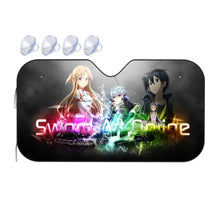 Load image into Gallery viewer, Sword Art Online Asuna Yuuki, Yui Car Sunshade