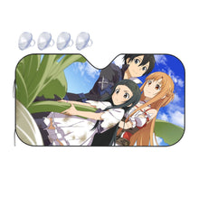 Load image into Gallery viewer, Sword Art Online Asuna Yuuki, Yui Car Sunshade