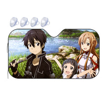Load image into Gallery viewer, Sword Art Online Asuna Yuuki, Yui Car Sunshade