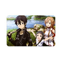 Load image into Gallery viewer, Sword Art Online Asuna Yuuki, Yui Credit Card Skins (4-in-1 Pack)