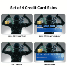 Load image into Gallery viewer, Sword Art Online Credit Card Skins (4-in-1 Pack)