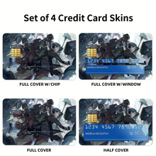 Load image into Gallery viewer, Sword Art Online Credit Card Skins (4-in-1 Pack)